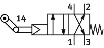 Toggle lever valve LS-4-1/8 – фото