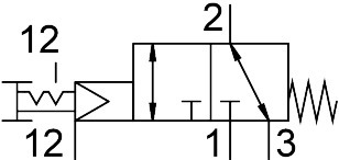 Pushbutton valve VHEF-PTCZ-B32-G14 – фото