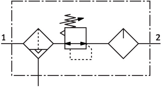 Service unit FRC-3/4-D-7-O-MIDI-A – фото