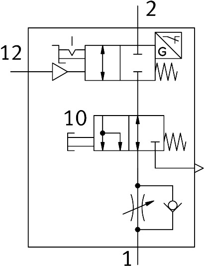 Shut-off valve VBOC-L2-E-S7-P-M12-G12-E – фото Shut-off valve VBOC-L2-E-S7-P-M12-G12-E – фото
