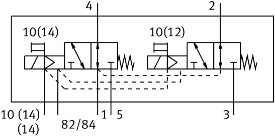 Solenoid valve VUVG-B10-T32U-MZT-F-1T1L-F1A – фото