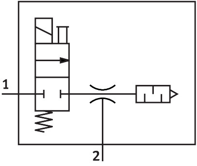 Vacuum generator VAD-ME-1/4 – фото