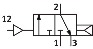 Pneumatic valve VUWS-L20-M32C-A-G18 – фото