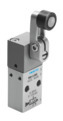 Valve with M5 connection, mechanically actuated L, R, RW, V – фото