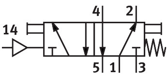 Pneumatic valve VL-5-PK-3 – фото