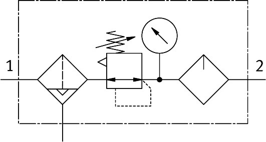 Service unit FRC-1/4-D-MINI-A – фото