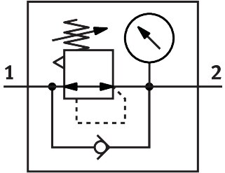 Pressure regulator VRPA-LM-M5-Q4 – фото