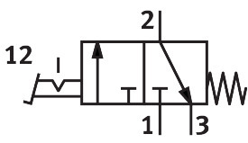 Foot valve with detent FP-3-1/4-B – фото
