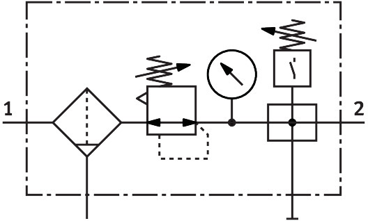Service unit combination LFR-1/4-D-MINI-KE – фото