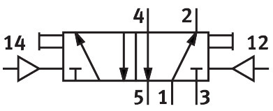 Pneumatic valve J-5-PK-3 – фото