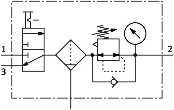 Service unit combination MSB4-1/4:C3:J1-WP – фото