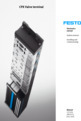Description of electrical terminal CPX – фото