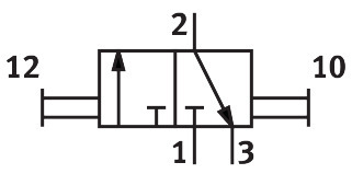 Hand slide valve VBOH-32-G12 – фото