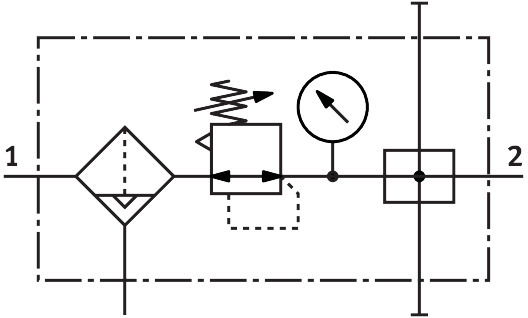 Service unit combination LFR-1/4-D-MIDI-KA-A – фото