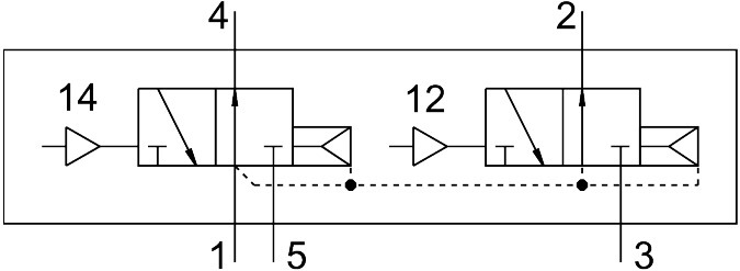 Pneumatic valve VSPA-B-T32U-A2 – фото