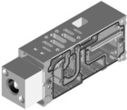 Manifold sub-base for VSVA, to ISO 15407-2, ISO 5599-2 VABV-S6 – фото
