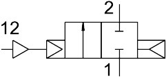 Pneumatic valve VLX-2-1/2-MS – фото