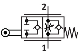 One-way flow control valve GGO-1/4-3/8 – фото