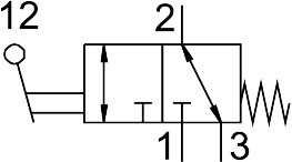 Finger lever valve VHEF-LT-M32-M-G14 – фото