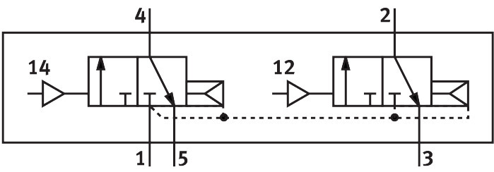 Pneumatic valve VSPA-B-T32C-A2 – фото
