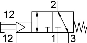 Pushbutton valve VHEF-PTCZ-M32-M-G14 – фото