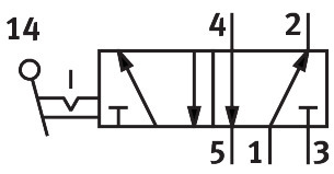 Hand lever valve H-5-1/4-B – фото Hand lever valve H-5-1/4-B – фото