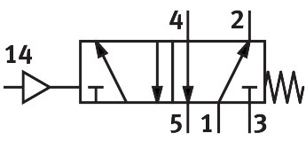 Pneumatic valve VL-5-1/8 – фото