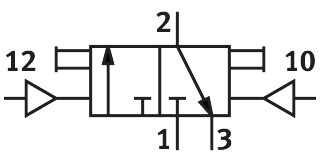 Pneumatic valve J-3-PK-3 – фото