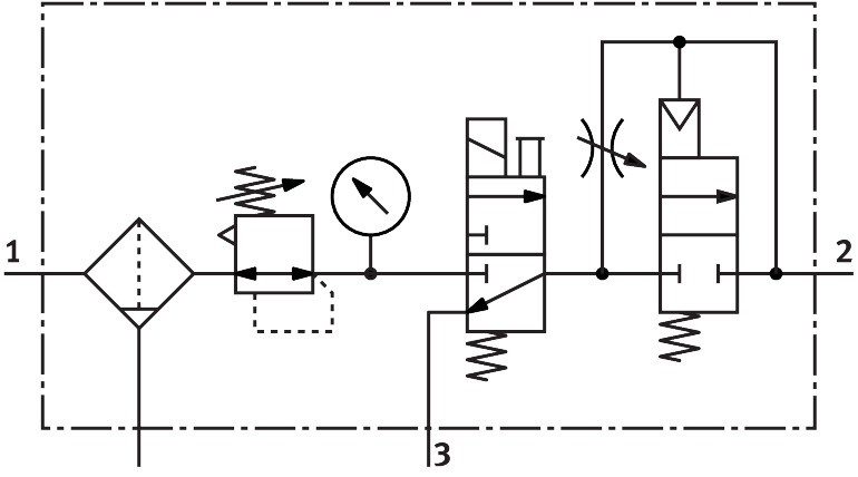 Service unit combination LFR-1/4-D-MINI-KD – фото