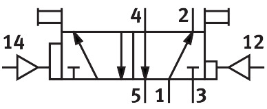 Pneumatic valve JD-5-PK-3 – фото