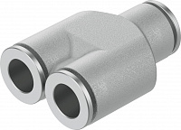 Push-in Y-connector NPQH-Y-Q8-Q6-P10 – фото
