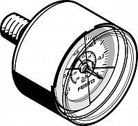 Vacuum gauge VAM-40-V1/0-R1/8-E-RG – фото