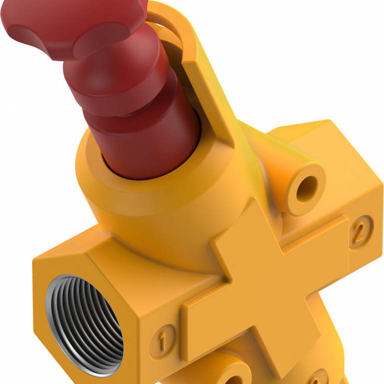 Shut-off valve HE-G1/2-LO – фото