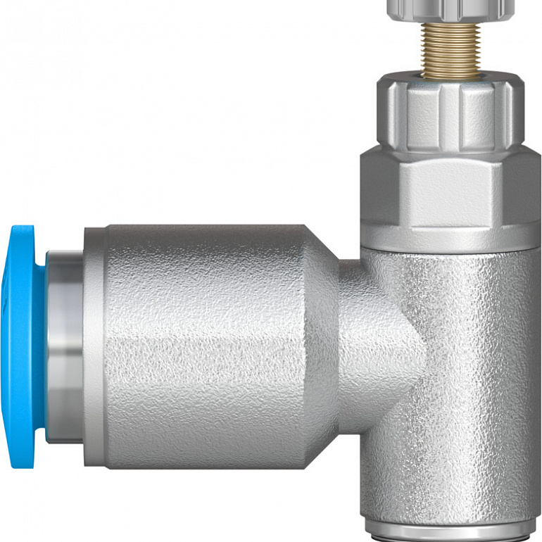 One-way flow control valve GRLA-M5-QS-6-RS-D – фото