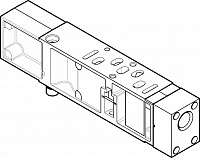 Vertical pressure supply plate VABF-S4-1-P1A3-N14 – фото