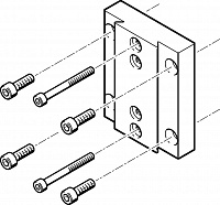 Actuator adapter kit HMVA-DLA40 – фото