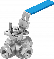 Ball valve VZBE-3/8-T-63-F-3T-F04-M-V15V15 – фото