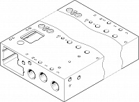 Manifold rail VABM-L1-14G-G14-20-M-GR – фото
