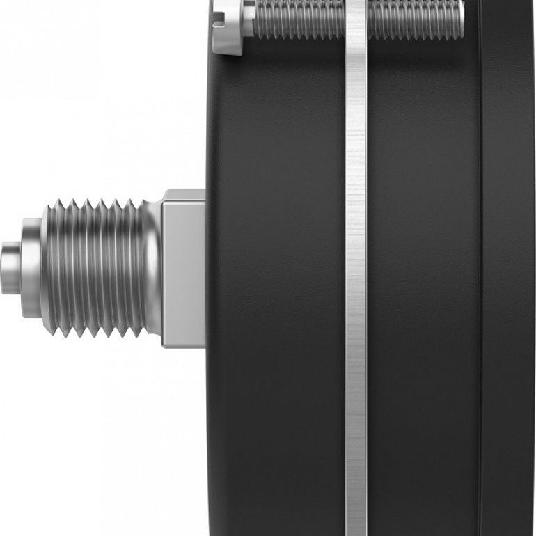Flanged pressure gauge FMA-63-10-1/4-EN – фото