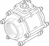 Ball valve VZBA-4"-GG-63-T-22-F10-V4V4T – фото