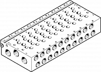 Manifold rail VABM-L1-18W-G38-8 – фото