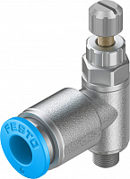 One-way flow control valve GRLA-M5-QS-6-RS-D – фото