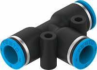 Push-in T-connector NPQE-T-Q8-E-F1A-P10 – фото
