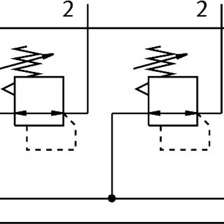 Pressure regulating valve manifold LRB-3/8-D-O-K4-MINI – фото