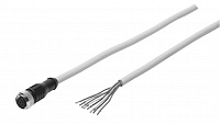 Plug socket with cable SIM-M12-8GD-10-PU – фото