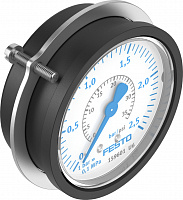 Flanged pressure gauge FMA-63-2,5-1/4-EN – фото