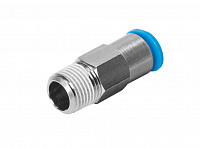 Push-in fitting, self-sealing QSK-3/8-10 – фото