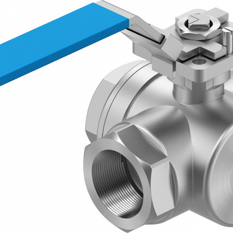 Ball valve VZBE-11/4-T-63-F-3L-F05-M-V15V15 – фото