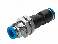 Push-in bulkhead connector QSSK-6 – фото