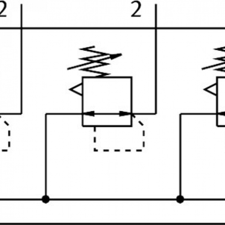 Pressure regulating valve manifold LRB-3/8-D-O-K5-MINI – фото